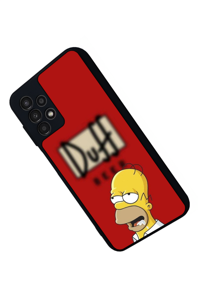 Samsung Galaxy A23 Uyumlu The Simpsons Tasarımlı Glossy Premium Kılıf