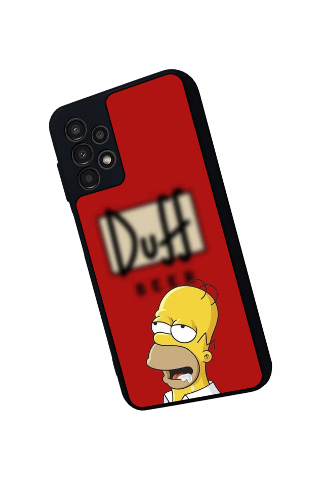 Samsung Galaxy A23 Uyumlu The Simpsons Tasarımlı Glossy Premium Kılıf
