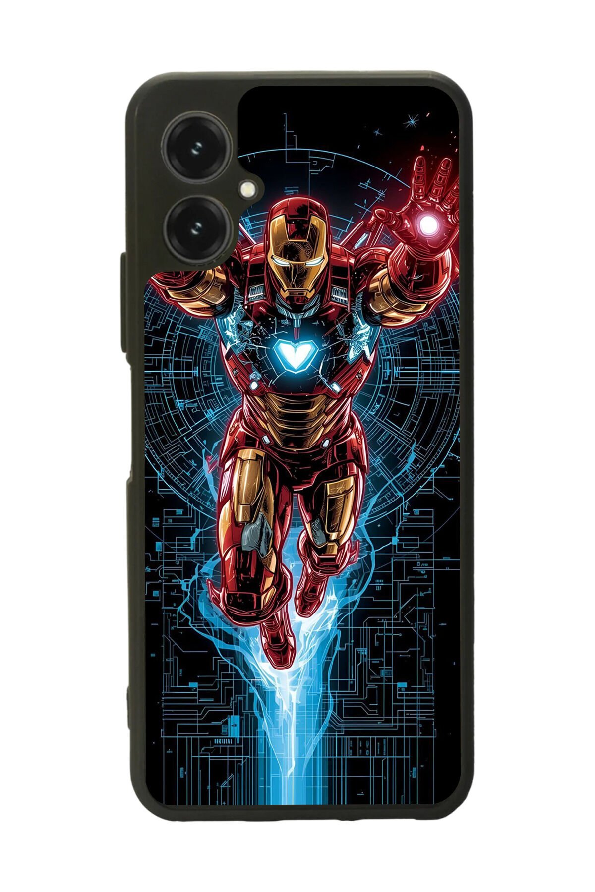 Omix X5 Uyumlu Iron Man ( Demir Adam ) Tasarımlı Glossy Premium Kılıf