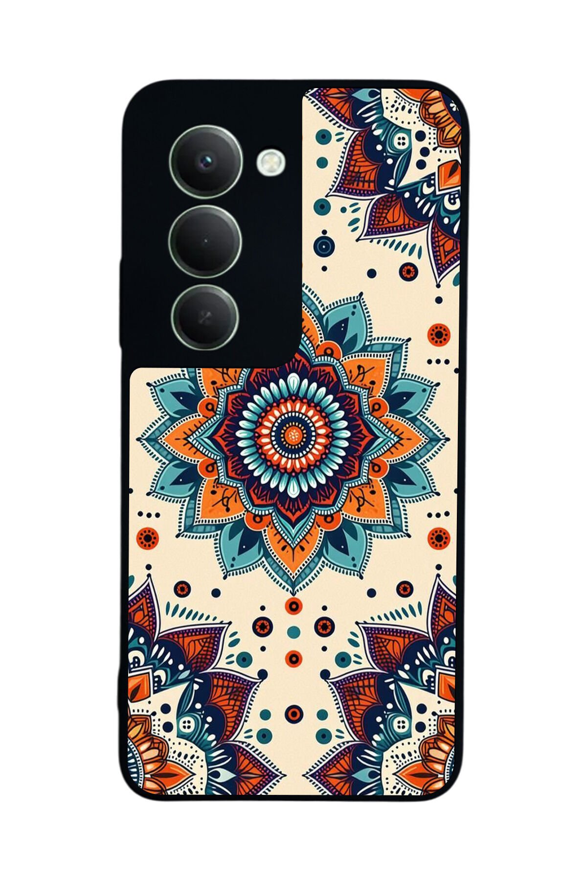 Xiaomi Redmi 15 5G Uyumlu Mandaal Tasarımlı Glossy Premium Kılıf