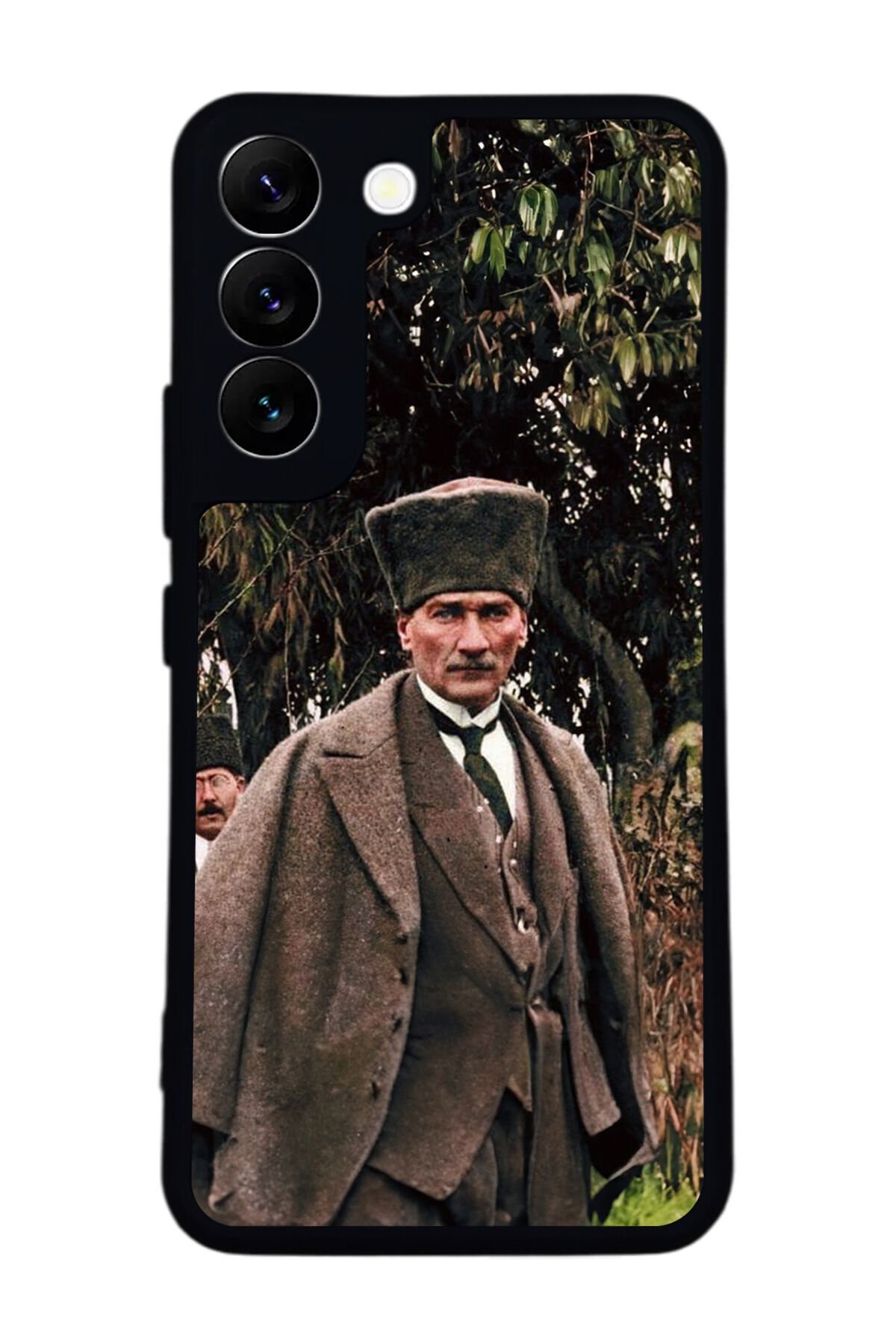 Samsung Galaxy S22 Uyumlu Mustafa Kemal Ataturk Tasarımlı Glossy Premium Kılıf