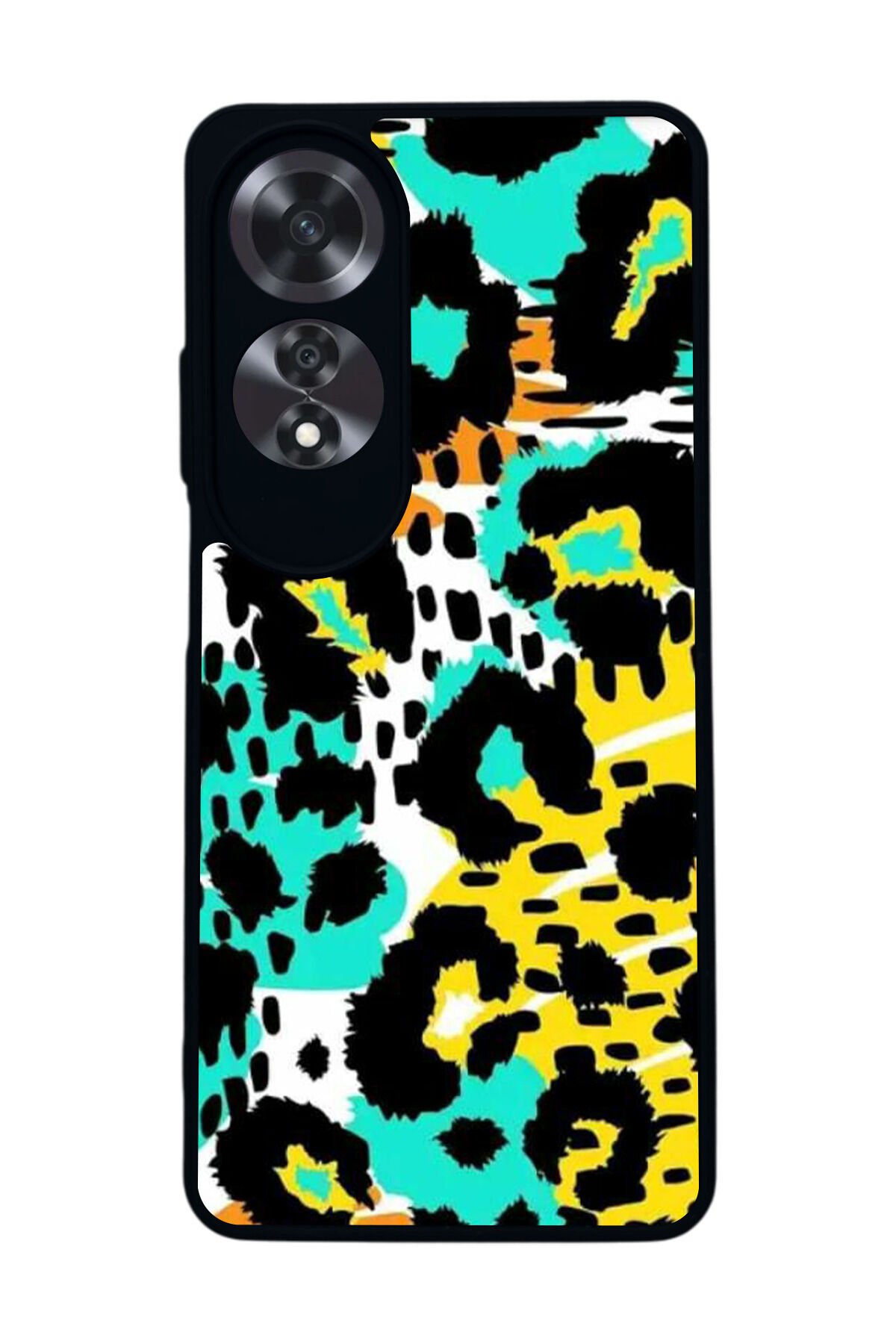 Oppo A60 Mat Siyah uyumlu Kılıf – Yumuşak Silikon, Koruyucu, Şok Emici Kapak