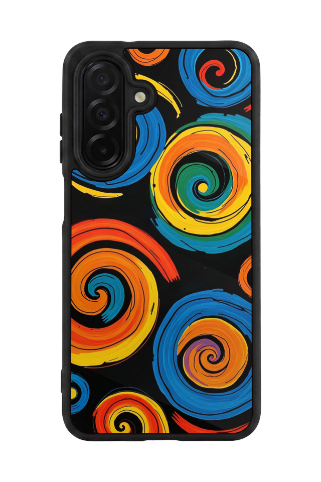 Samsung Galaxy A56 Uyumlu Abstract Tasarımlı Glossy Premium Kılıf