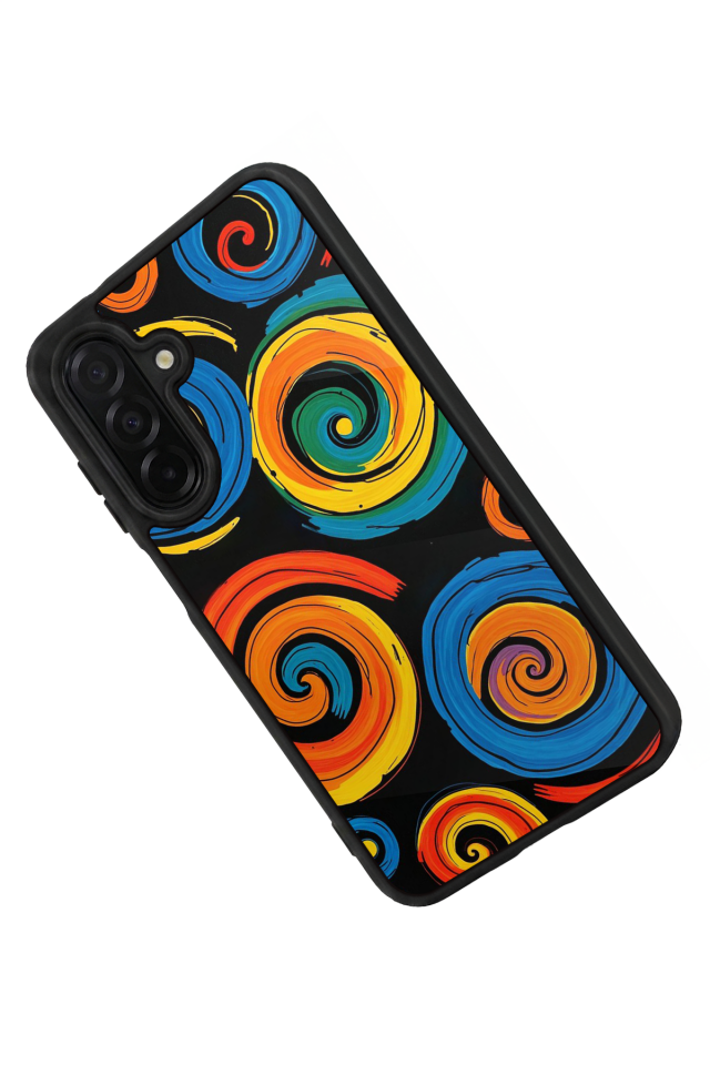 Samsung Galaxy A56 Uyumlu Abstract Tasarımlı Glossy Premium Kılıf