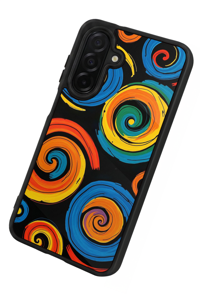 Samsung Galaxy A56 Uyumlu Abstract Tasarımlı Glossy Premium Kılıf