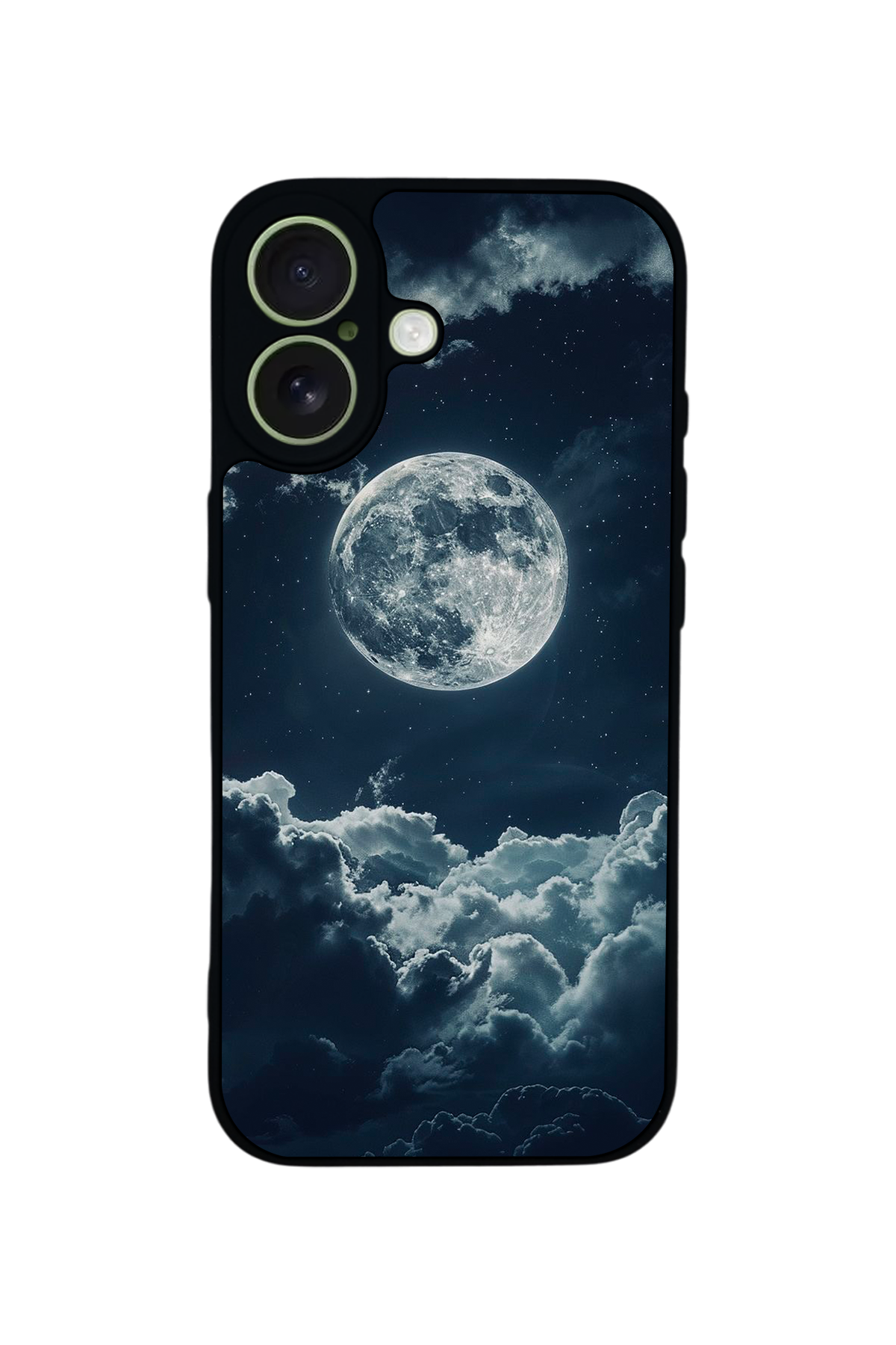 iPhone 17 Uyumlu Ay Tasarımlı Glossy Premium Kılıf