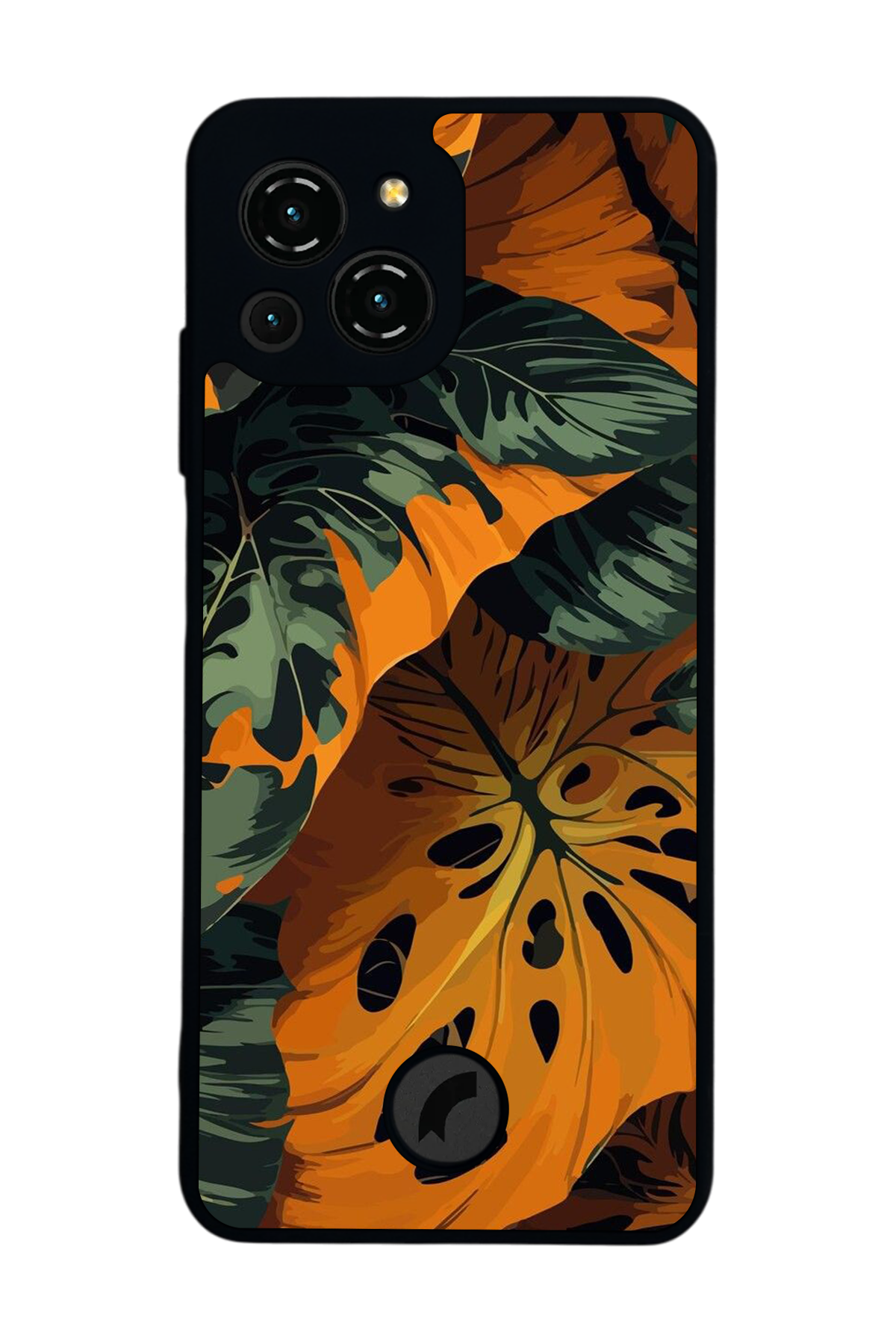 Reeder S23 Pro Max Uyumlu Botanik Tasarımlı Glossy Premium Kılıf