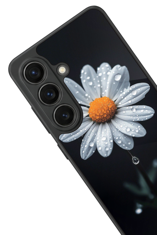 Samsung Galaxy S26 Uyumlu Cicek Tasarımlı Glossy Premium Kılıf