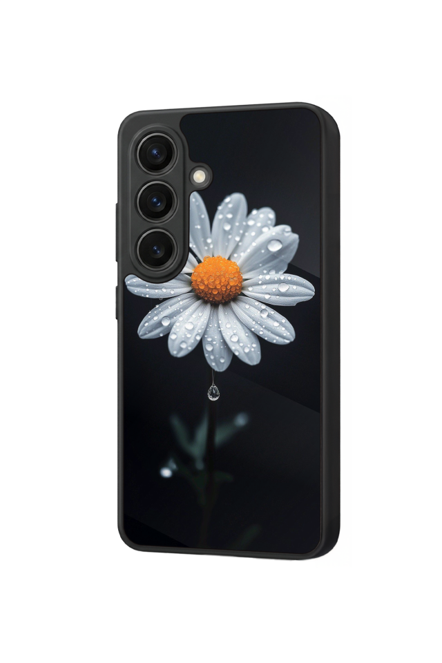 Samsung Galaxy S26 Uyumlu Cicek Tasarımlı Glossy Premium Kılıf