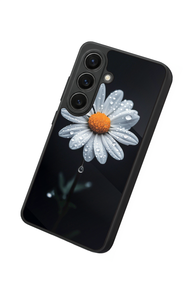 Samsung Galaxy S26 Uyumlu Cicek Tasarımlı Glossy Premium Kılıf