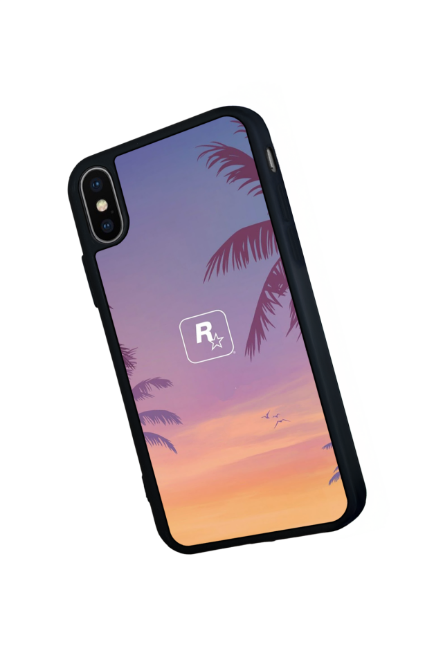 iPhone XS Max Uyumlu GTA Tasarımlı Glossy Premium Kılıf