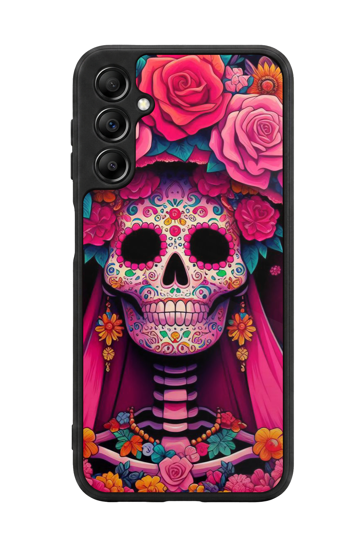 Samsung Galaxy A14 Uyumlu KuruKafa Tasarımlı Glossy Premium Kılıf