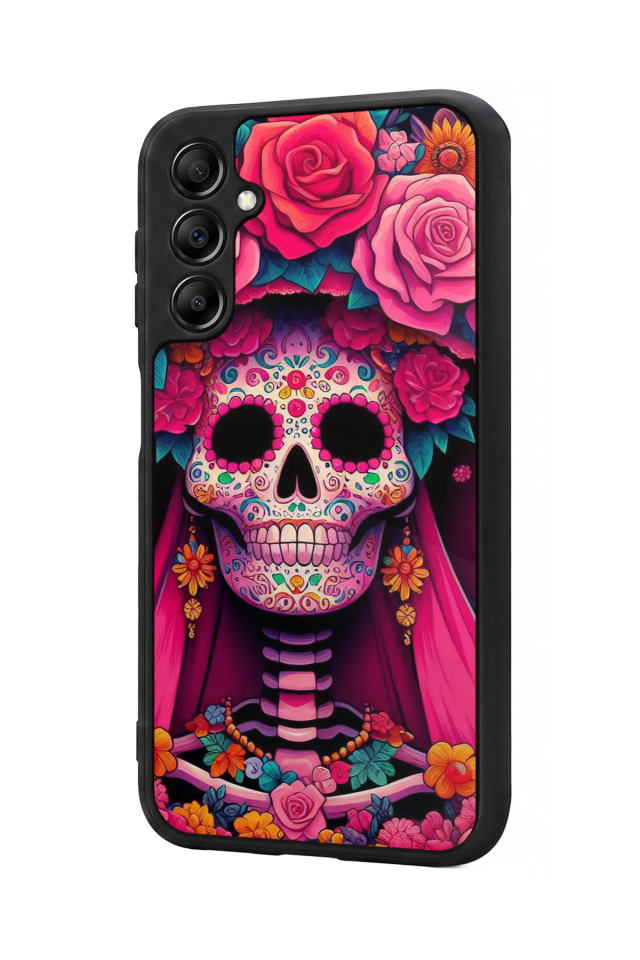Samsung Galaxy A14 Uyumlu KuruKafa Tasarımlı Glossy Premium Kılıf