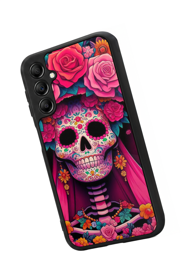 Samsung Galaxy A14 Uyumlu KuruKafa Tasarımlı Glossy Premium Kılıf