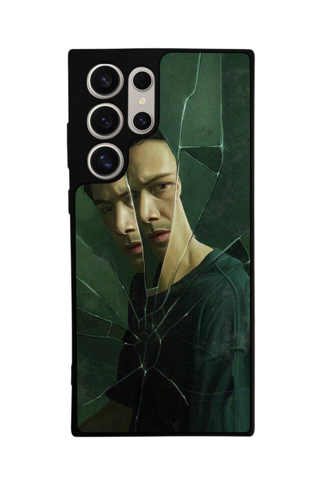 Samsung Galaxy S23 Ultra Uyumlu MatriSamsung Galaxy S23 Ultra Tasarımlı Glossy Premium Kılıf