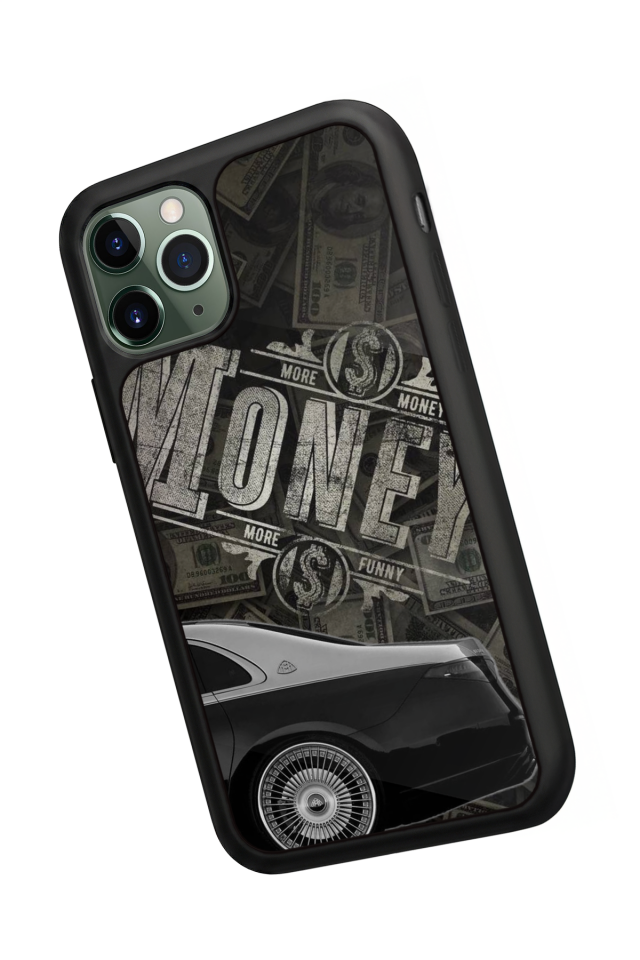 iPhone 11 Pro Max Uyumlu Money Para Tasarımlı Glossy Premium Kılıf