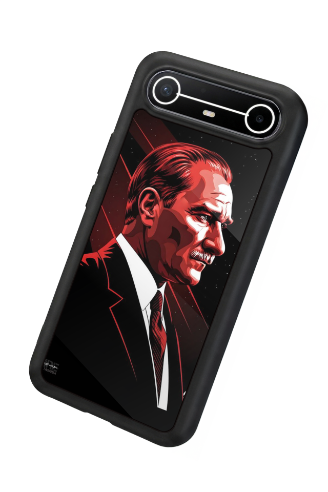 Tecno Spark Slim 5G Uyumlu Mustafa Kemal Ataturk Tasarımlı Glossy Premium Kılıf