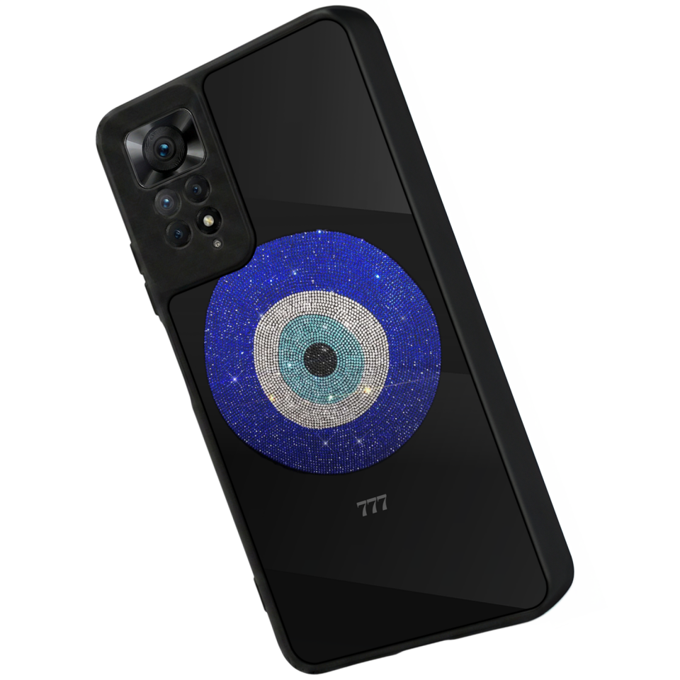Xiaomi Redmi Note 11 Pro Uyumlu Nazar Tasarımlı Glossy Premium Kılıf