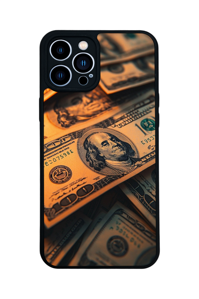 iPhone 13 Pro Max Uyumlu Para Tasarımlı Glossy Premium Kılıf