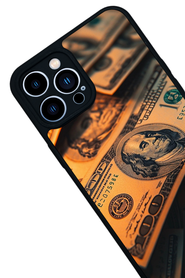 iPhone 13 Pro Max Uyumlu Para Tasarımlı Glossy Premium Kılıf