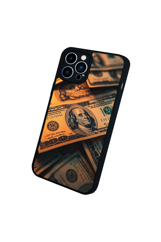 iPhone 13 Pro Max Uyumlu Para Tasarımlı Glossy Premium Kılıf