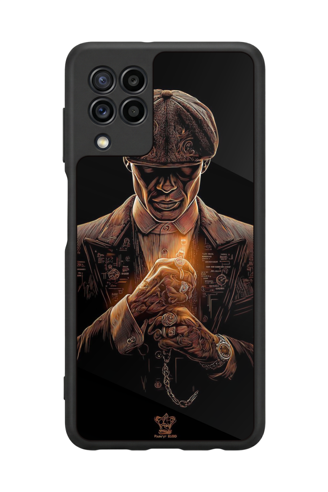 Samsung Galaxy M32 Uyumlu Peaky Blinders Tasarımlı Glossy Premium Kılıf