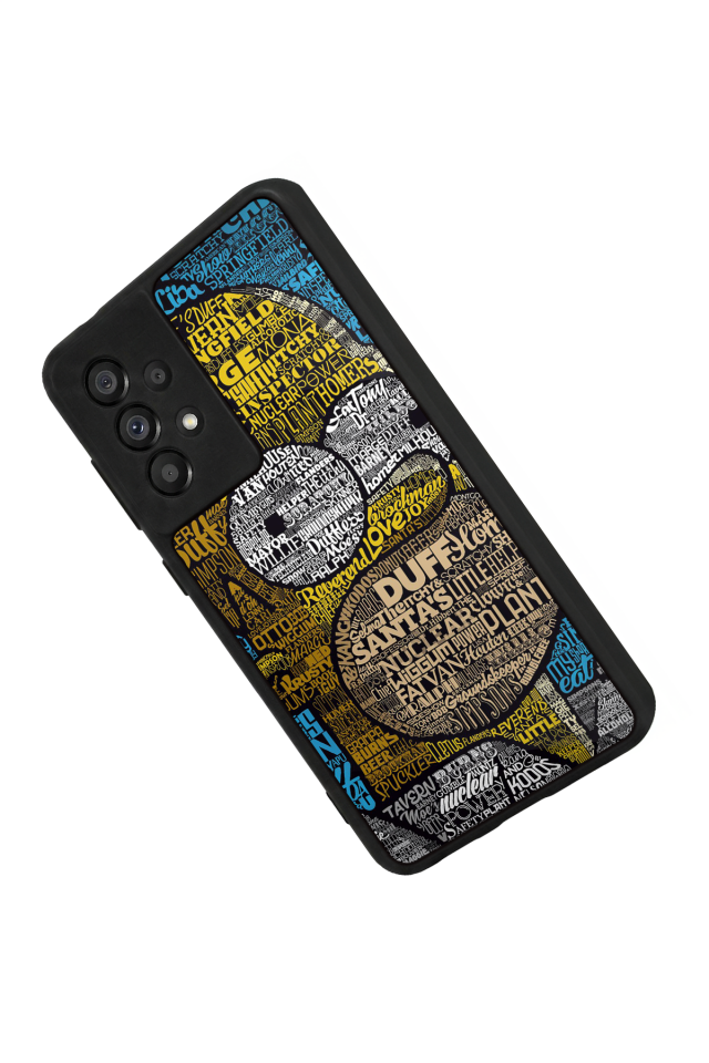 Samsung Galaxy A73 Uyumlu The Simpsons Tasarımlı Glossy Premium Kılıf