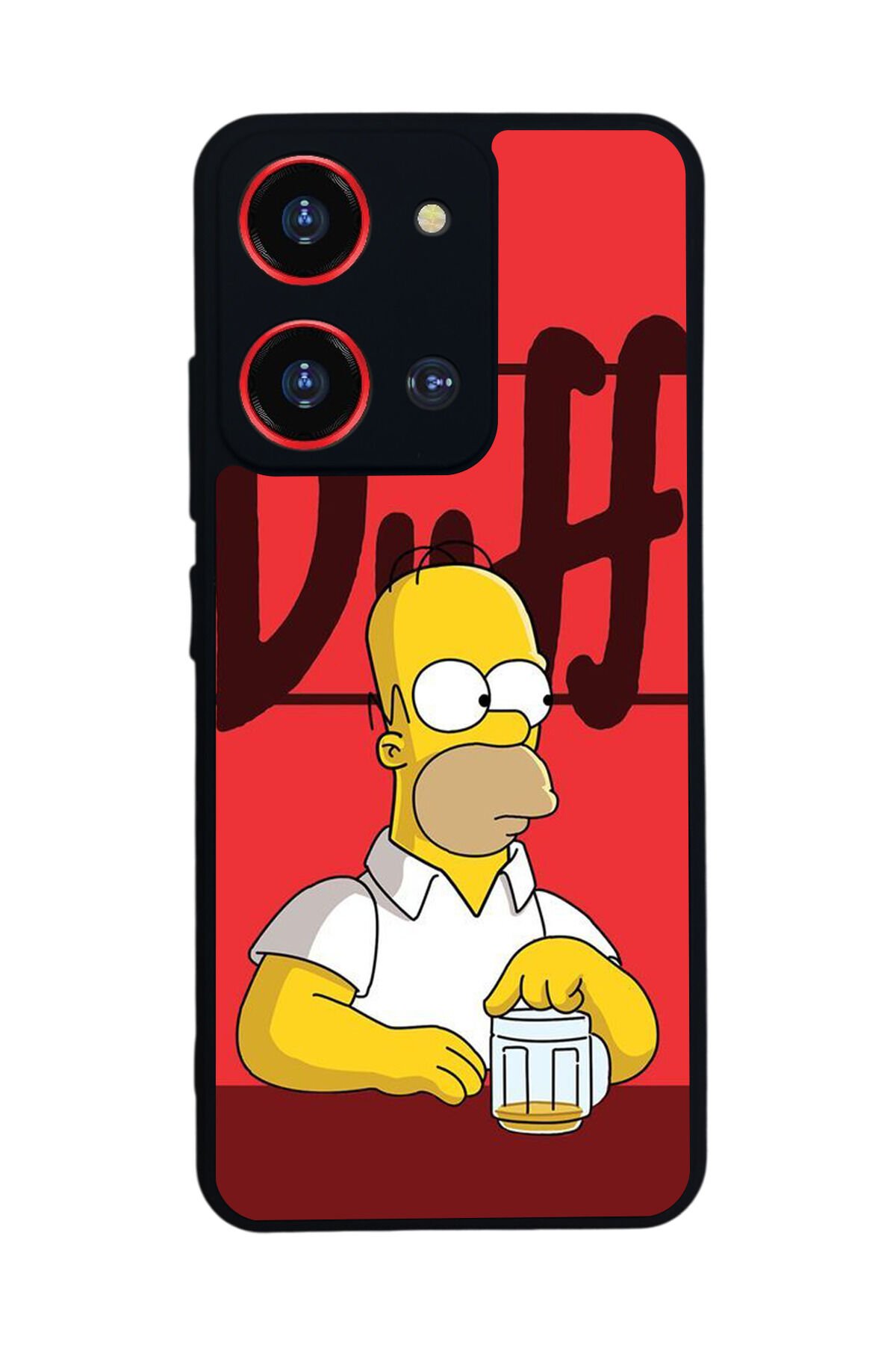 Reeder S19 Max Pro S 108MP Uyumlu The Simpsons Tasarımlı Glossy Premium Kılıf