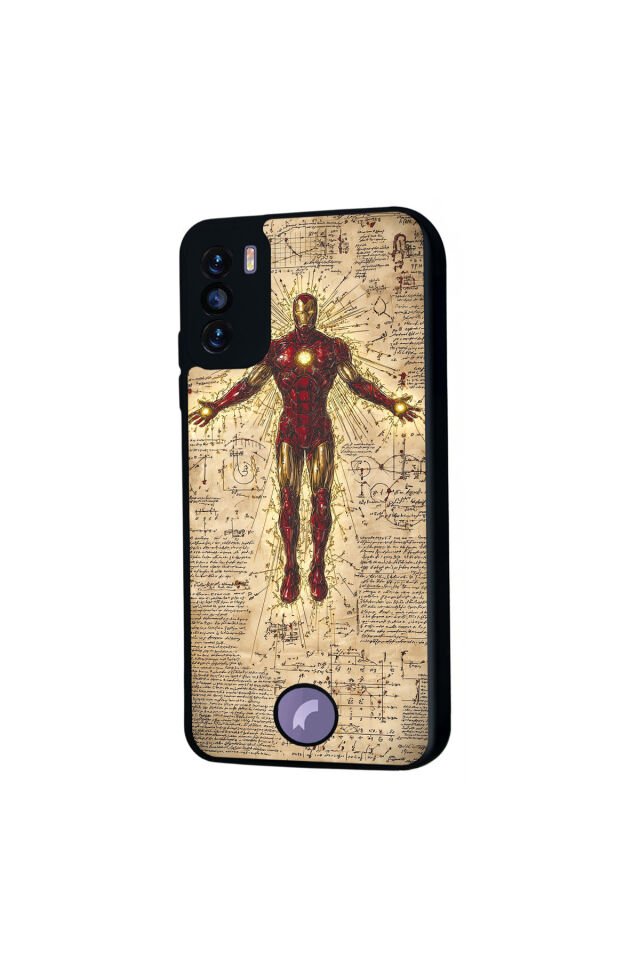 Reeder S19 Max Pro S Uyumlu Iron Man ( Demir Adam ) Tasarımlı Glossy Premium Kılıf