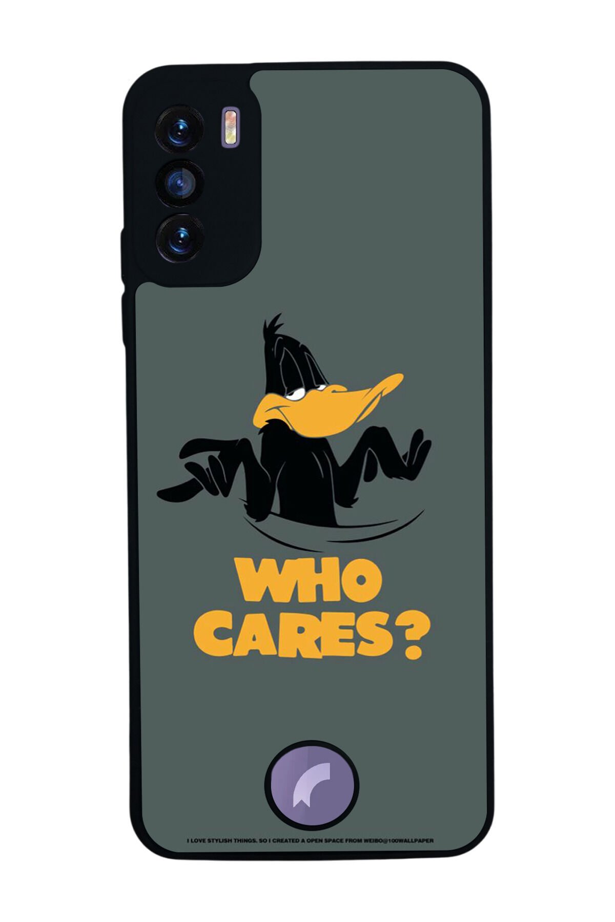 Reeder S19 Max Pro S Uyumlu Daffy duck Tasarımlı Glossy Premium Kılıf