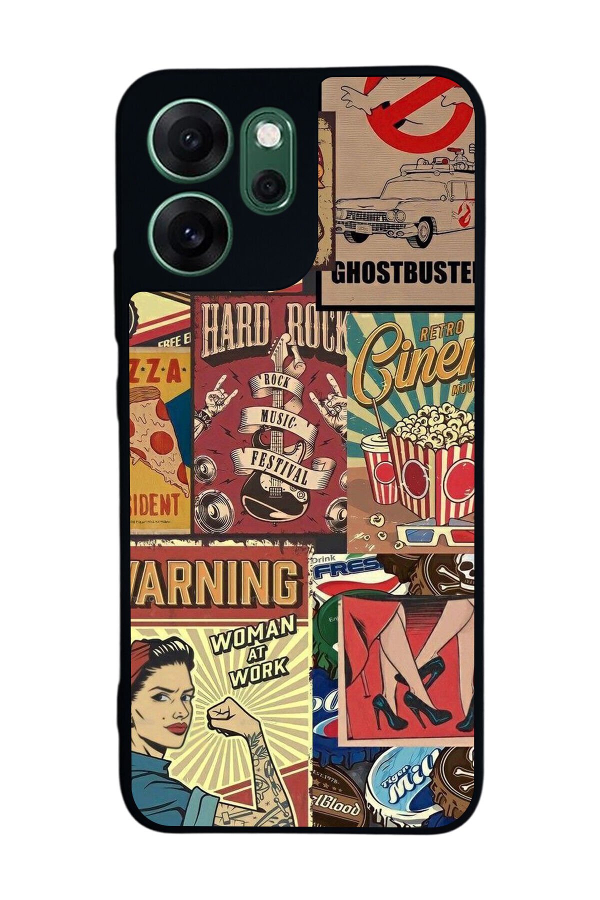 Oppo Reno 14F Uyumlu Kılıf – Yumuşak Silikon, Koruyucu, Şok Emici Kapak