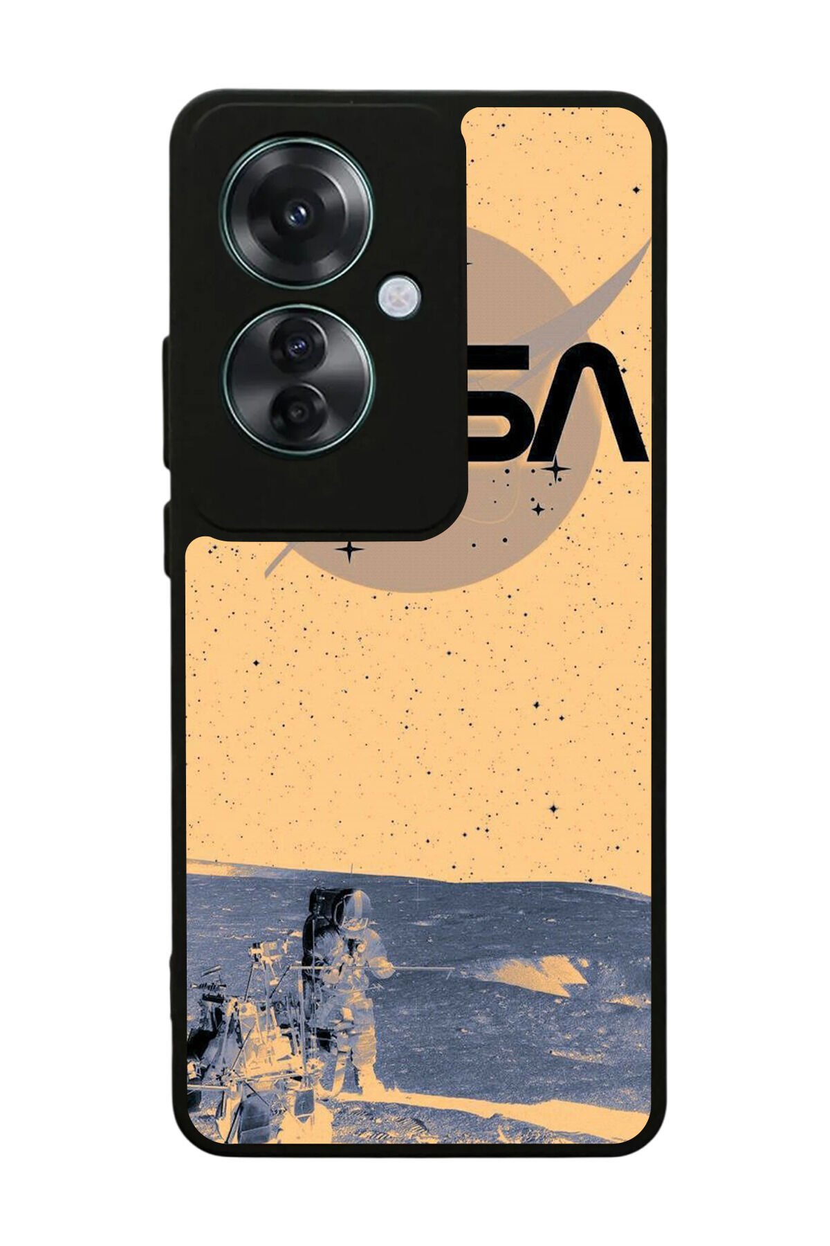 Oppo Reno 11F Uyumlu Nasa Tasarımlı Glossy Premium Kılıf