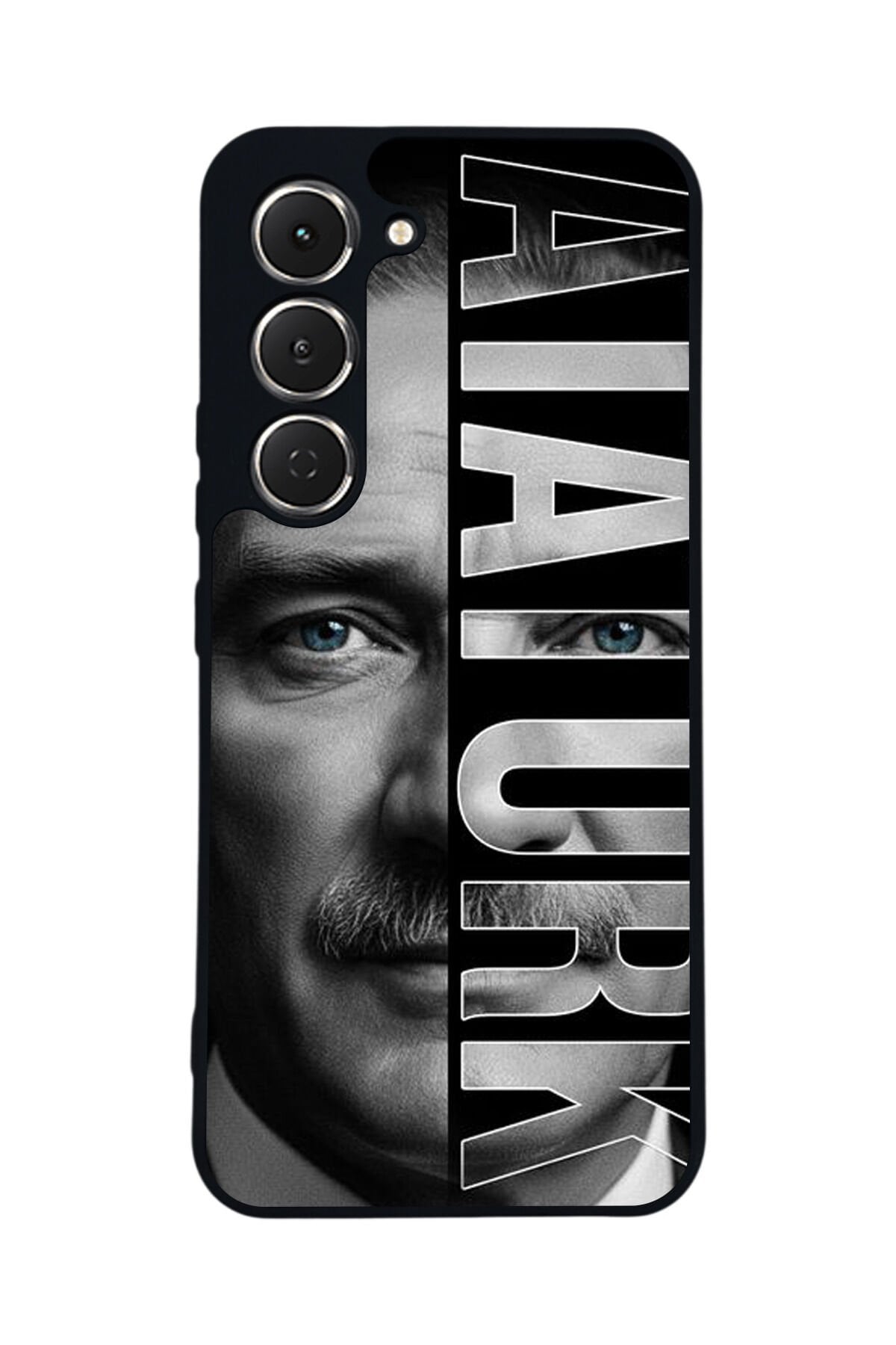 Tecno Spark 40 Pro Uyumlu Mustafa Kemal Ataturk Tasarımlı Glossy Premium Kılıf