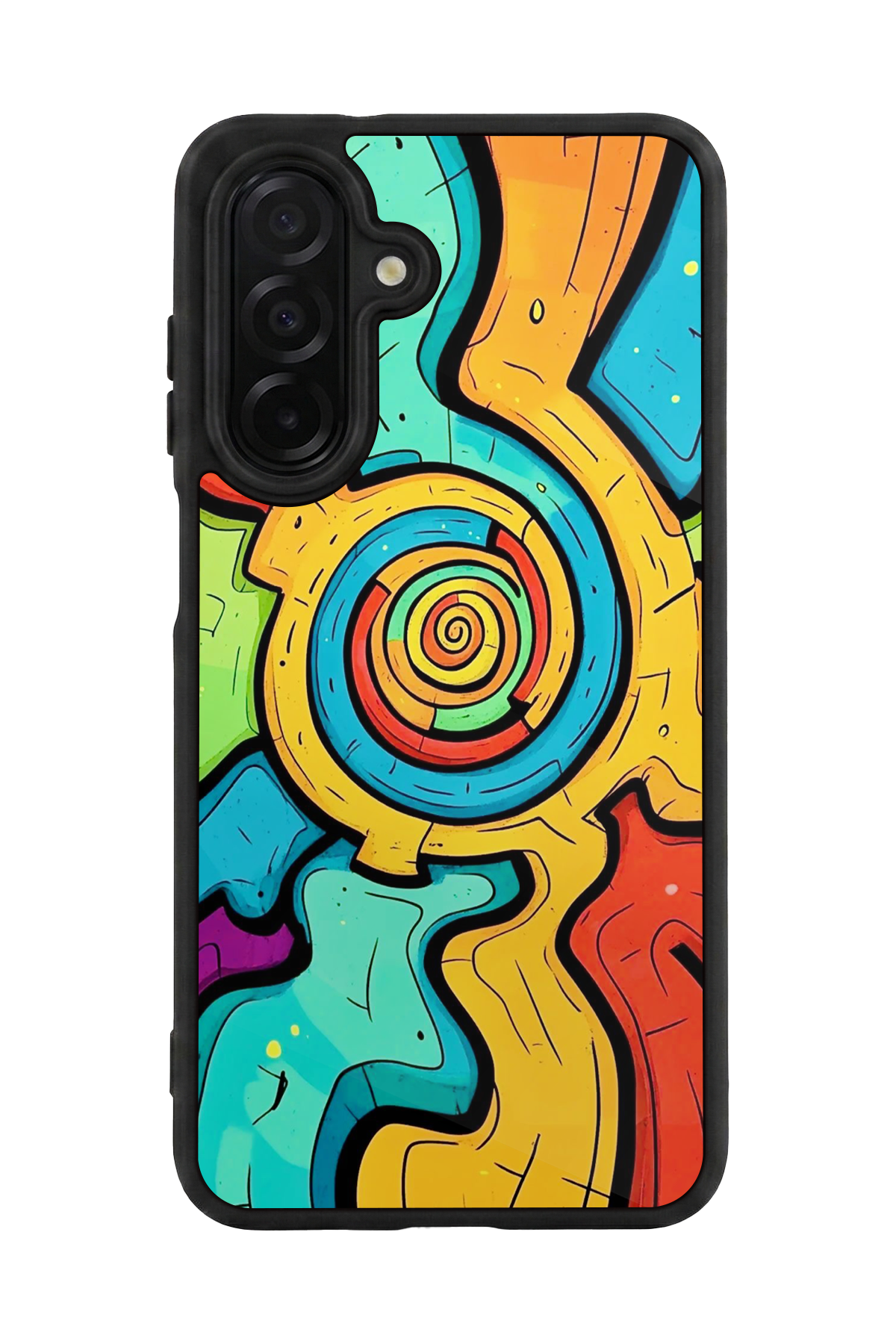 Samsung Galaxy A56 Uyumlu Abstract Tasarımlı Glossy Premium Kılıf
