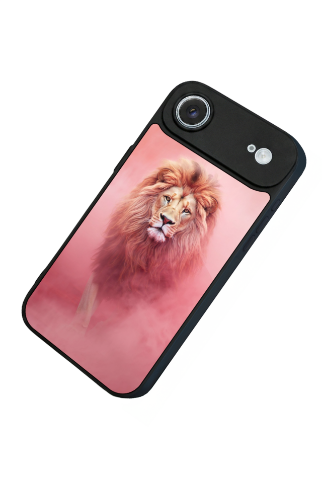 iPhone 17 Air Uyumlu Aslan Tasarımlı Glossy Premium Kılıf