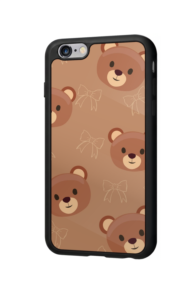 iPhone 6 Plus Uyumlu Ayı Tasarımlı Glossy Premium Kılıf