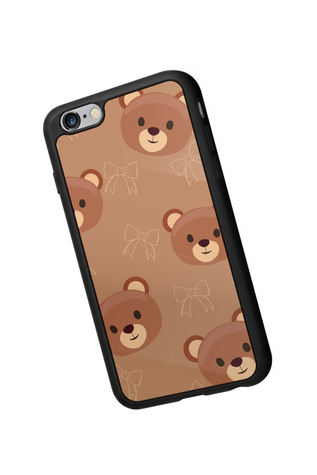 iPhone 6 Plus Uyumlu Ayı Tasarımlı Glossy Premium Kılıf