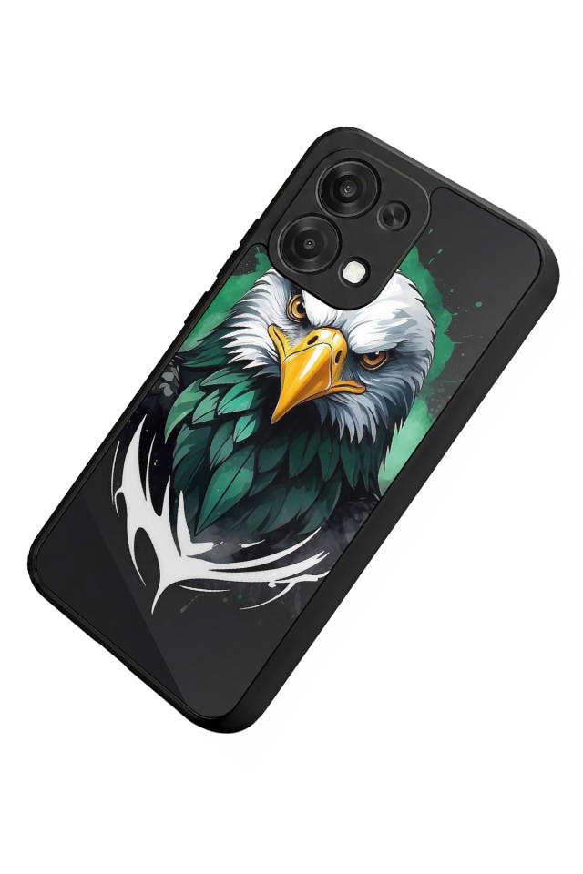 Oppo A6 Pro Uyumlu Besiktas Tasarımlı Glossy Premium Kılıf