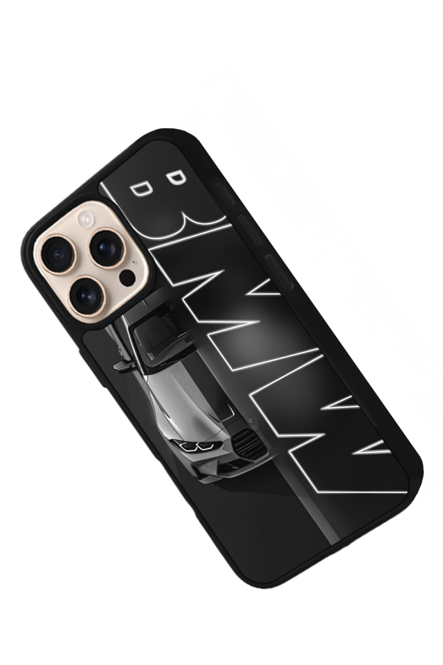 iPhone 15 Pro Uyumlu BMW Tasarımlı Glossy Premium Kılıf