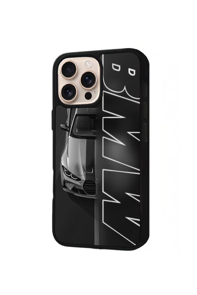 iPhone 15 Pro Uyumlu BMW Tasarımlı Glossy Premium Kılıf