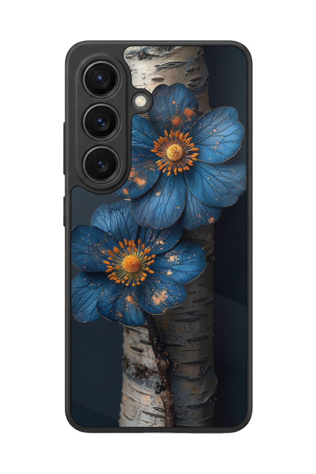 Samsung Galaxy S26 Uyumlu Cicek Tasarımlı Glossy Premium Kılıf