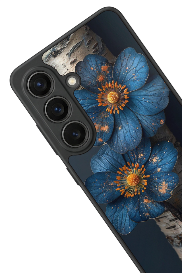 Samsung Galaxy S26 Uyumlu Cicek Tasarımlı Glossy Premium Kılıf
