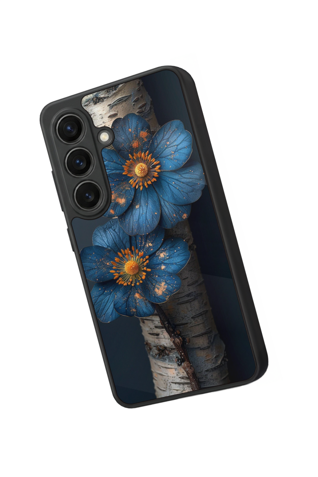 Samsung Galaxy S26 Uyumlu Cicek Tasarımlı Glossy Premium Kılıf