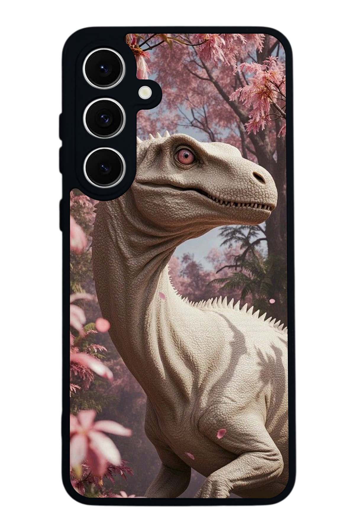 Samsung Galaxy S24 FE Uyumlu Dinazor Tasarımlı Glossy Premium Kılıf