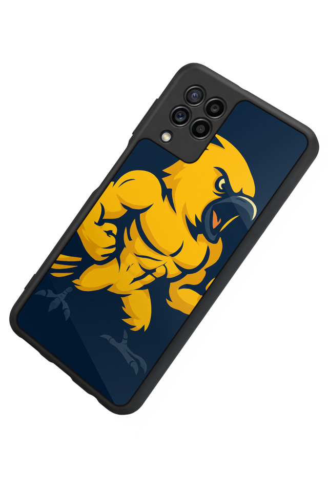 Samsung Galaxy M22 Uyumlu Fenerbahce Tasarımlı Glossy Premium Kılıf
