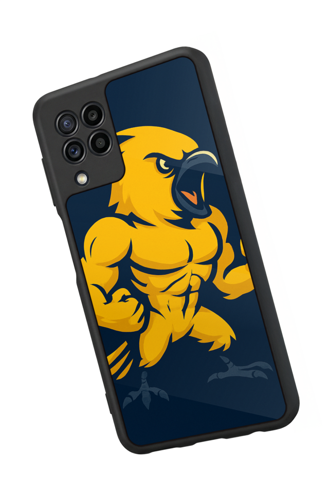 Samsung Galaxy M22 Uyumlu Fenerbahce Tasarımlı Glossy Premium Kılıf