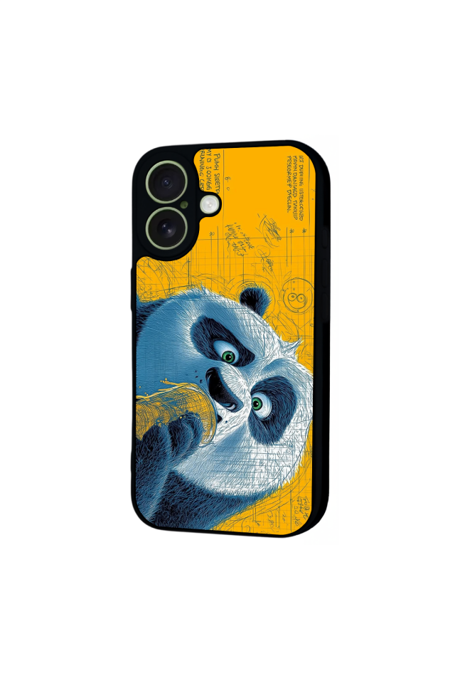 iPhone 17 Uyumlu Kung Fu Panda Tasarımlı Glossy Premium Kılıf
