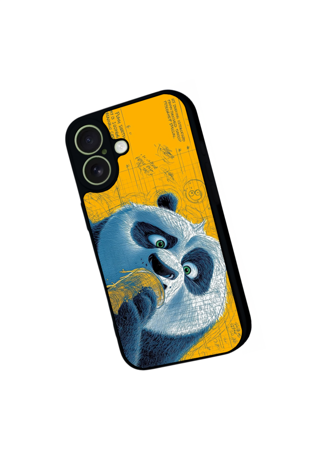 iPhone 17 Uyumlu Kung Fu Panda Tasarımlı Glossy Premium Kılıf