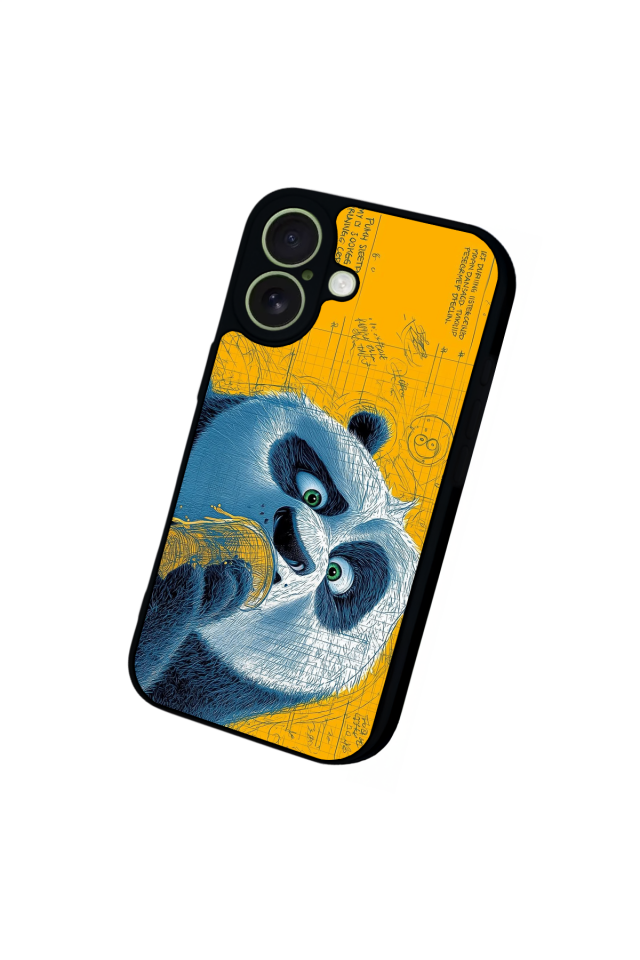 iPhone 17 Uyumlu Kung Fu Panda Tasarımlı Glossy Premium Kılıf