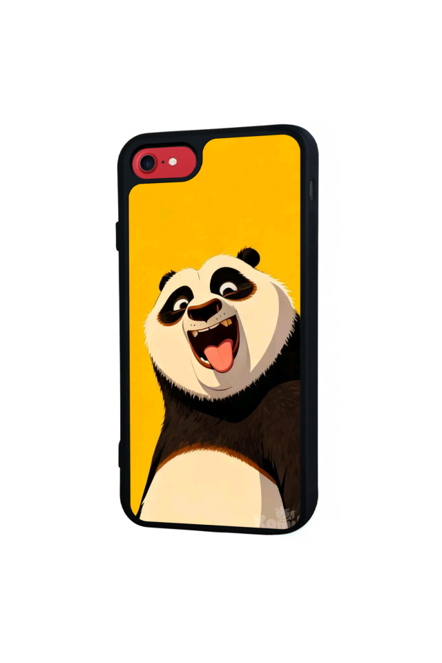 iPhone 7 Uyumlu Kung Fu Panda Tasarımlı Glossy Premium Kılıf